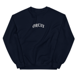 OHLAY Old English Crewneck